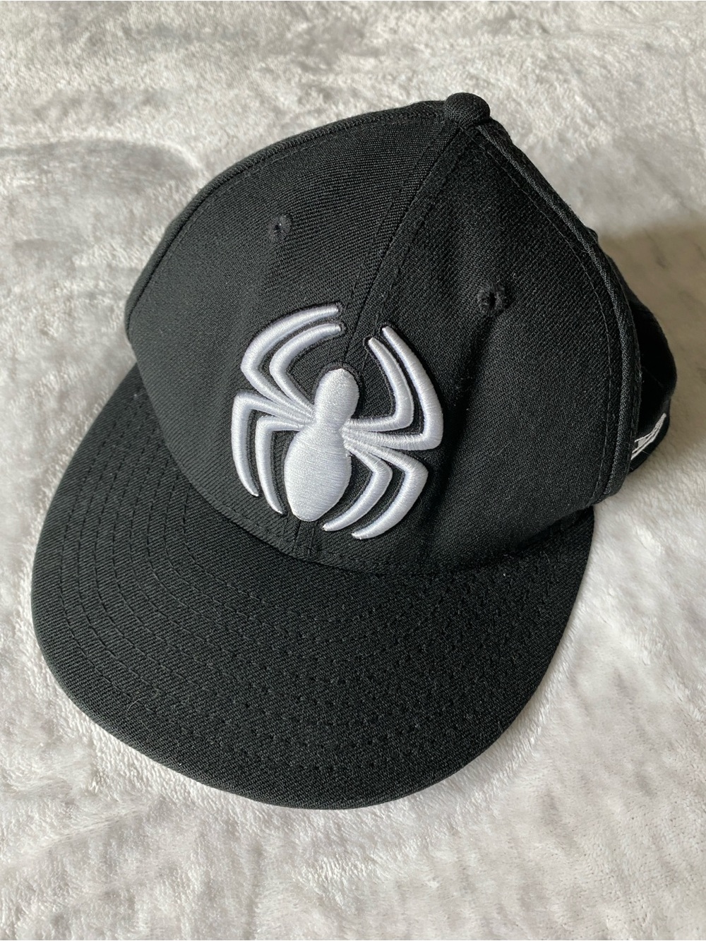 New Era Marvel Spider-Man 9FIFTY Snapback Hat Black White OSFA NWOT